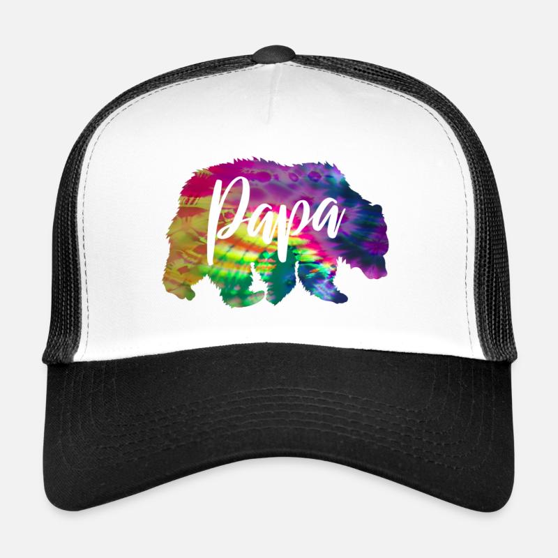 Bär Papa Batik Tie Dye Trucker Cap