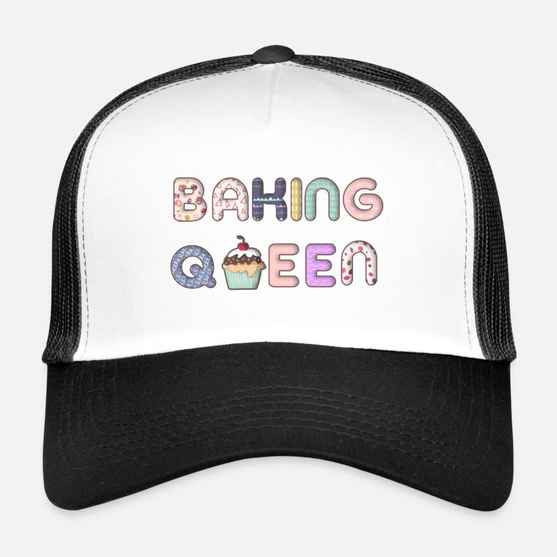 "Baking Queen" personalisierbar Trucker Cap