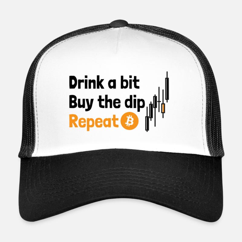Drink Buy Repeat - Trucker Cap - white/black
