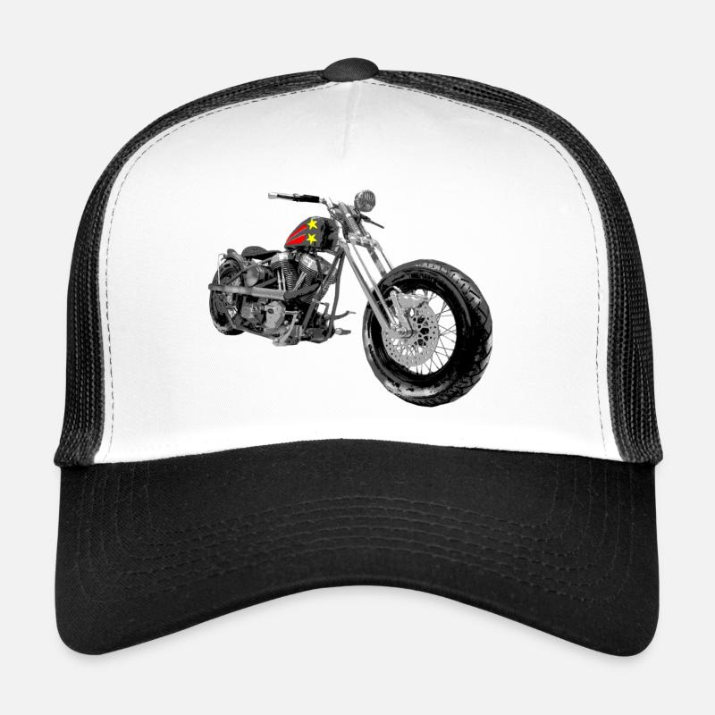 BONANZARAD - Trucker Cap - Weiß/Schwarz
