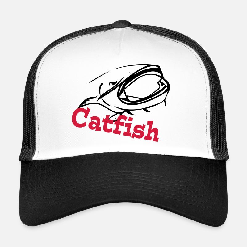 catfish - Trucker Cap - white/black
