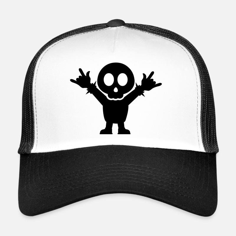 Fan lourd métal avec bascule doigt Fork Casquette trucker 