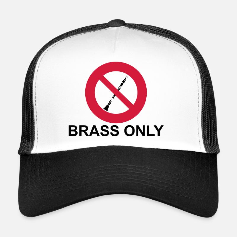 Brass Only Casquette trucker 