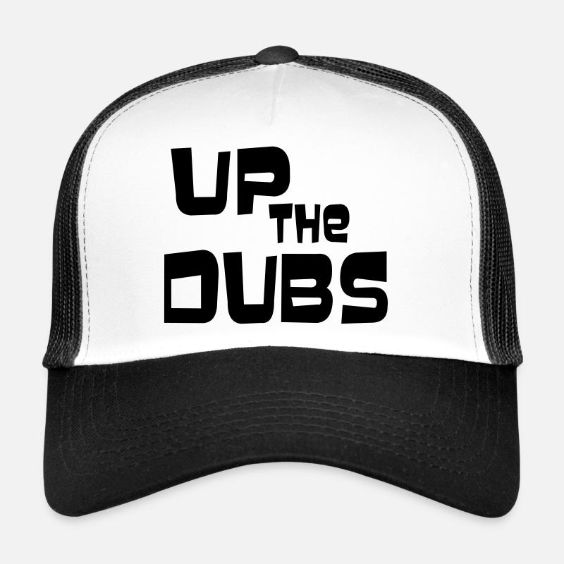 UP THE DUBS - Trucker Cap - white/black