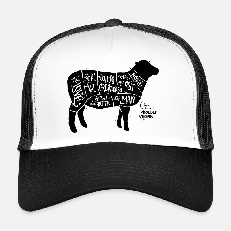 l'Amour - Casquette trucker  - blanc/noir