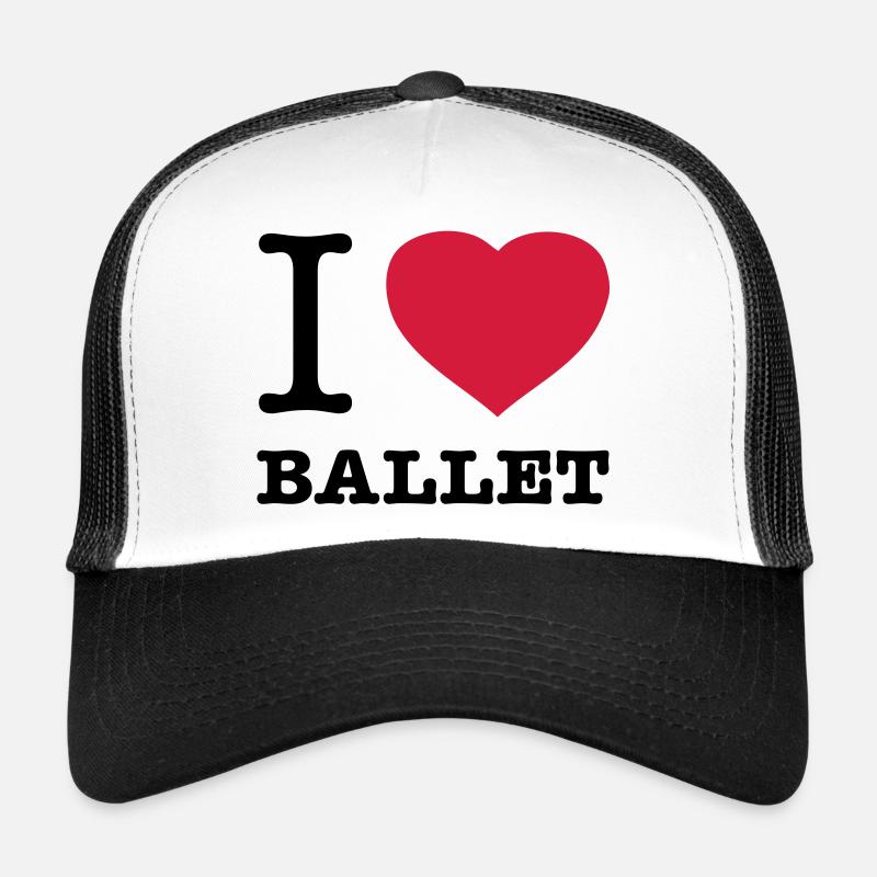 I LOVE BALLET Ballett Trucker Cap