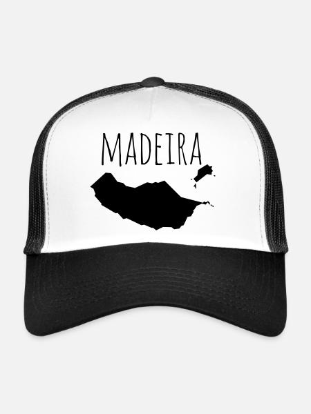 Madeira - Trucker Cap - Weiß/Schwarz