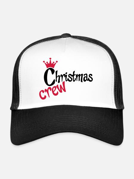 christmas - Trucker Cap - white/black - Front