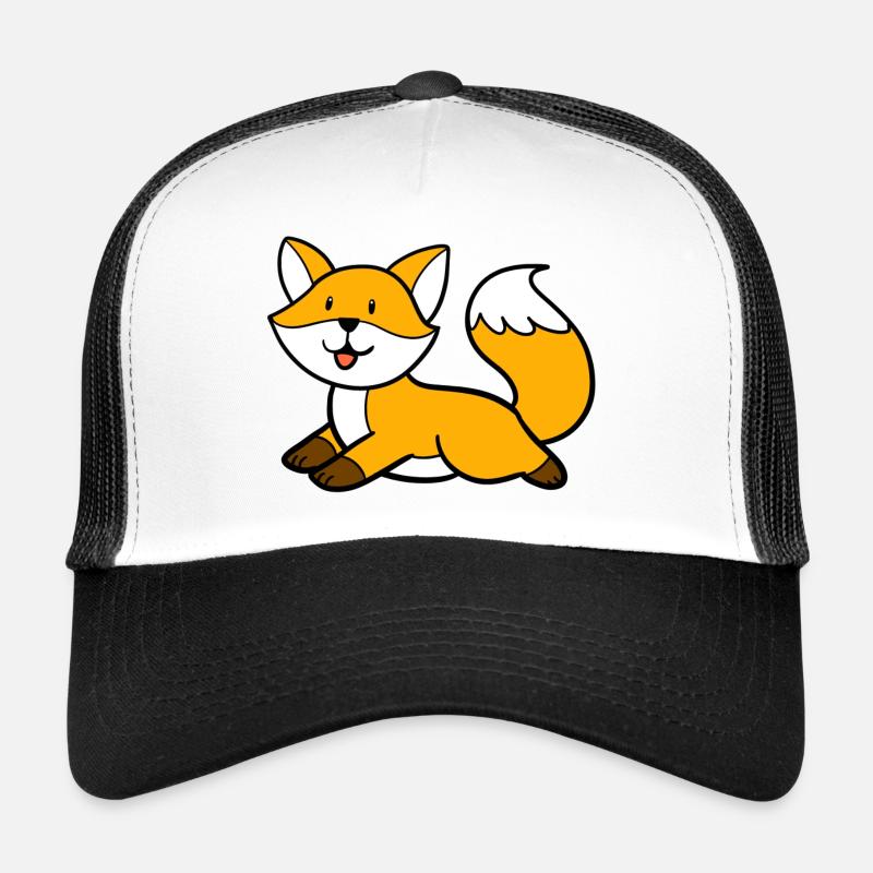 Renard couché Casquette trucker 