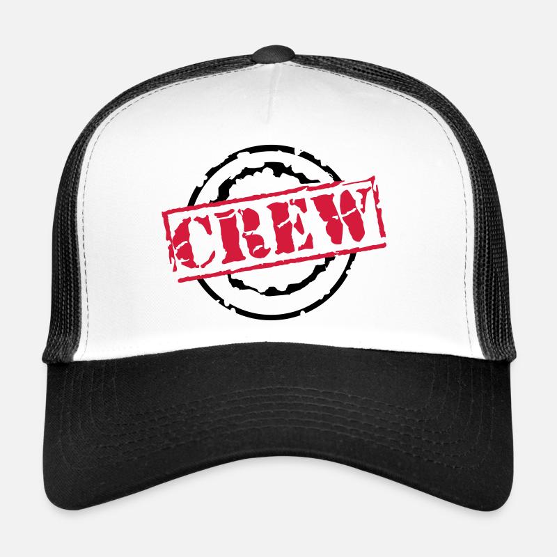 crew - Trucker Cap - white/black