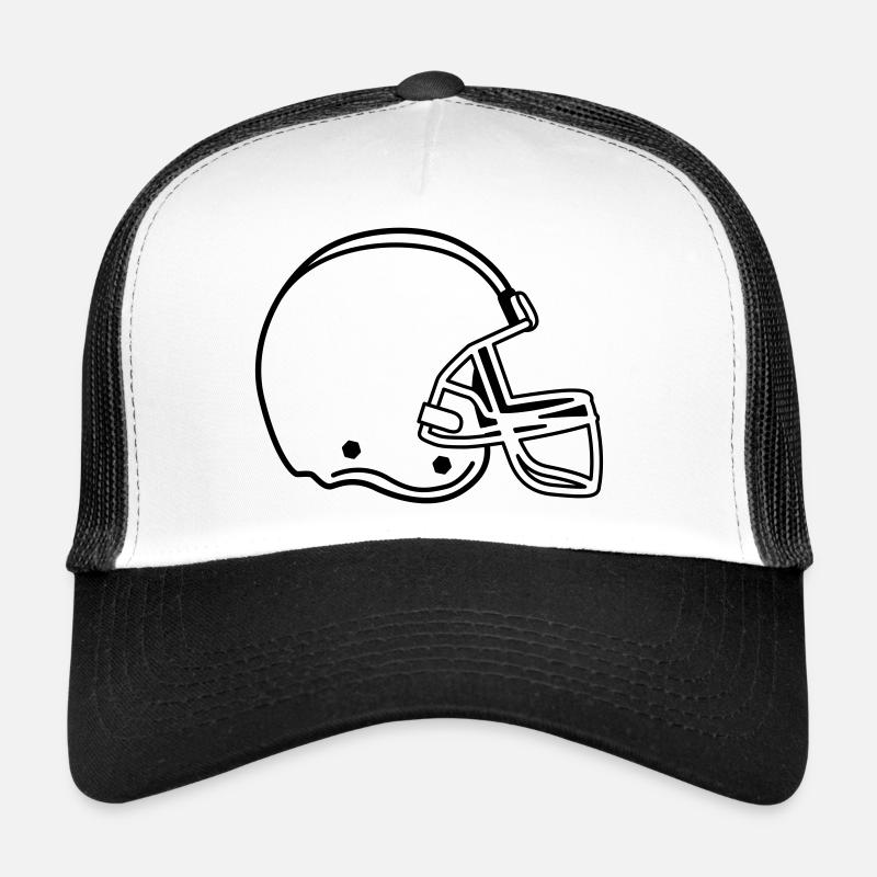 Rugby - Trucker Cap - Weiß/Schwarz