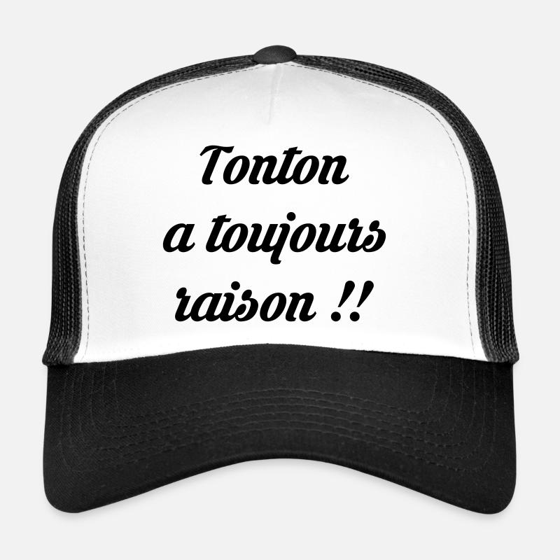 Tonton - Oncle - Neveu - Nièce - Bébé - Naissance Casquette trucker 
