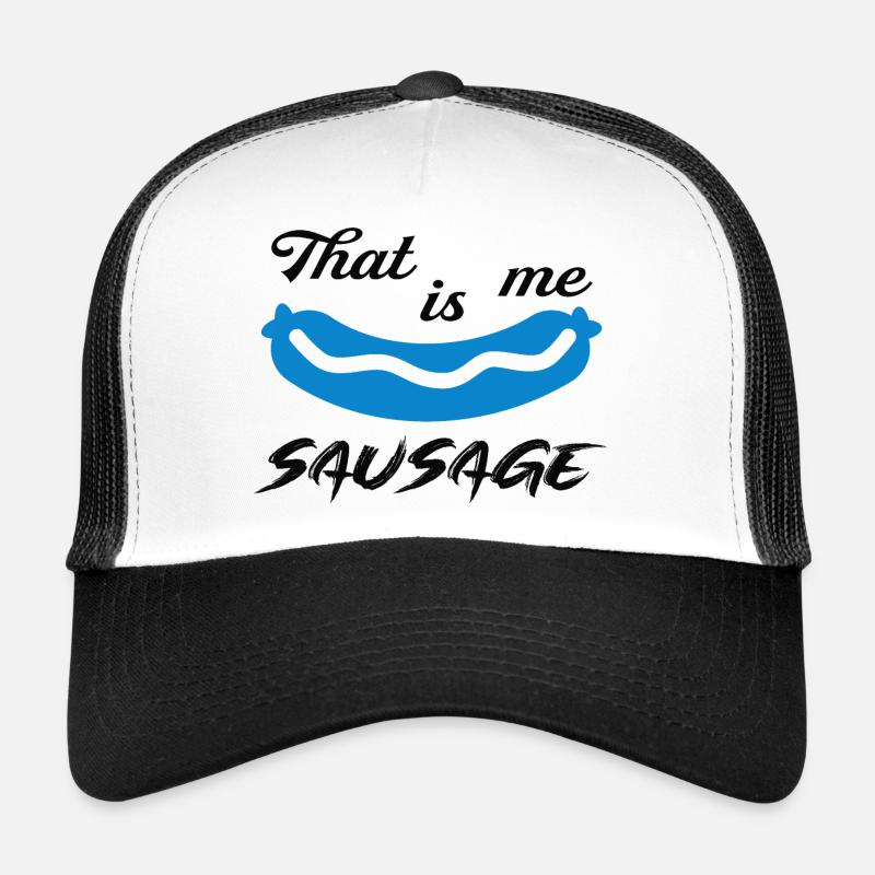 That is me sausage - Trucker Cap - white/black