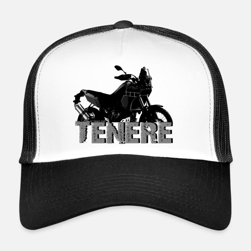 Tenere - Trucker Cap - white/black