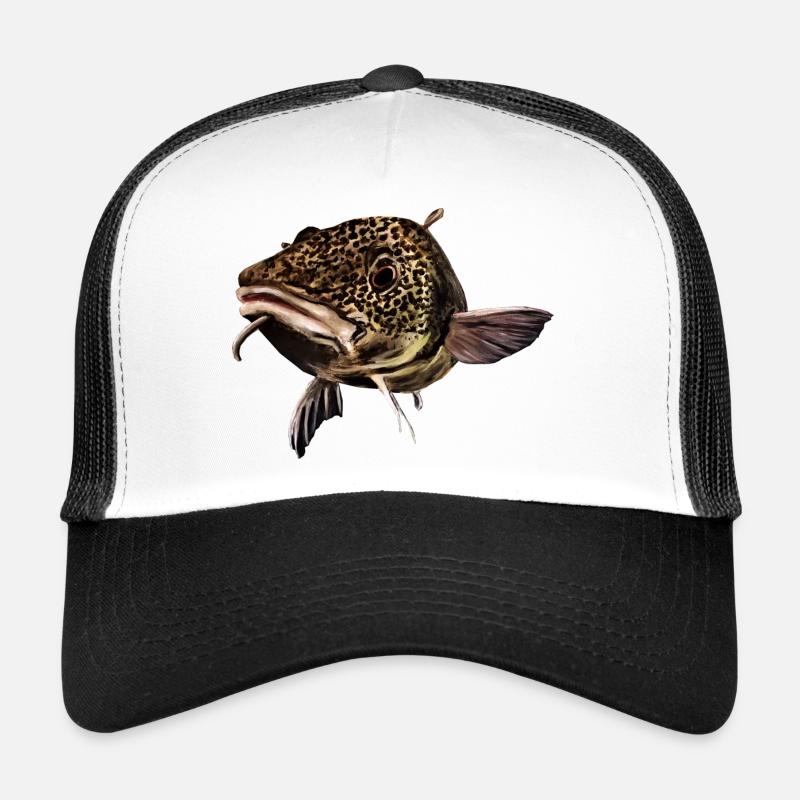 Harald The Torsk - Trucker Cap - white/black