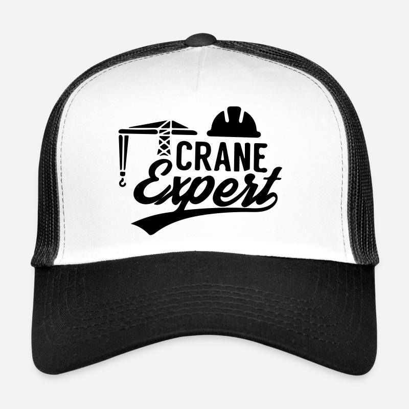 Crane Expert Crane Operator Crane Operator Cranes Trucker Cap