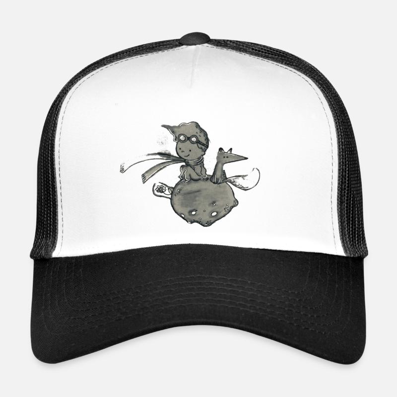 Piccolo principe - Trucker Cap - Weiß/Schwarz