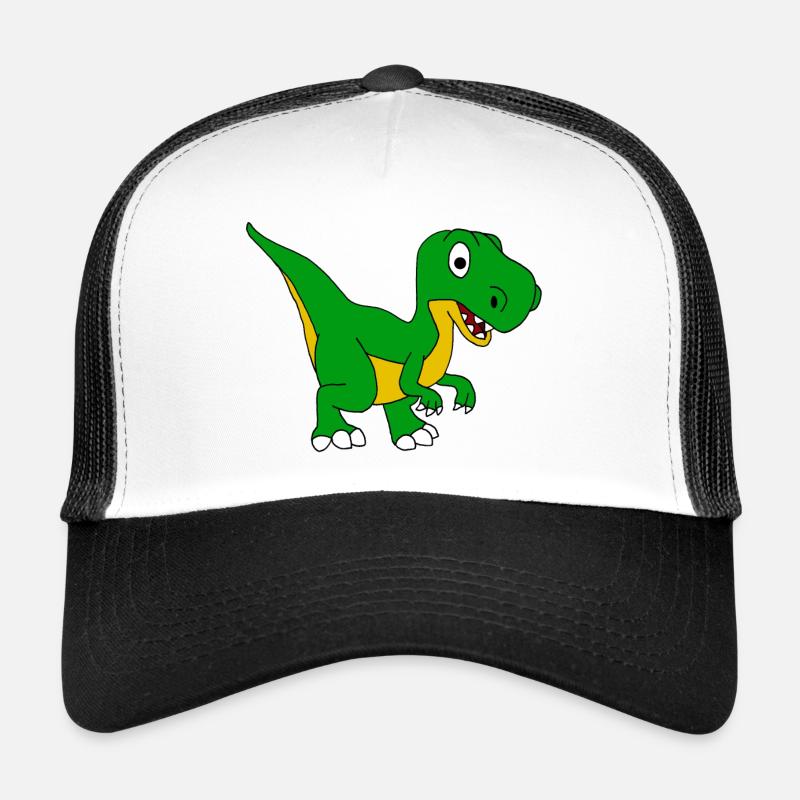 T-Rex - Trucker Cap - Weiß/Schwarz