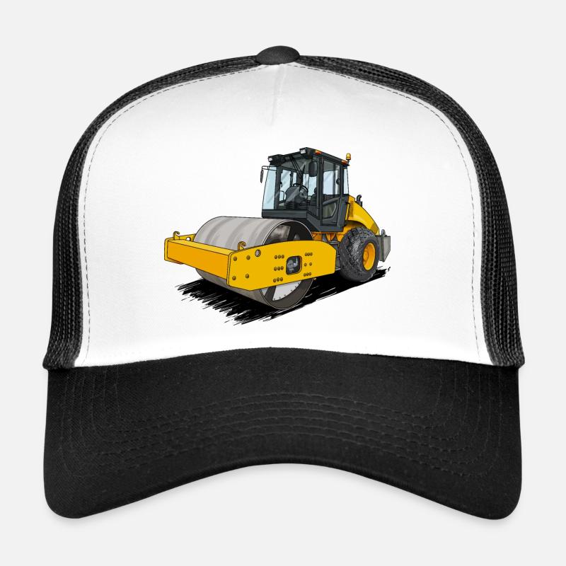 Walze im Straßenbau Trucker Cap
