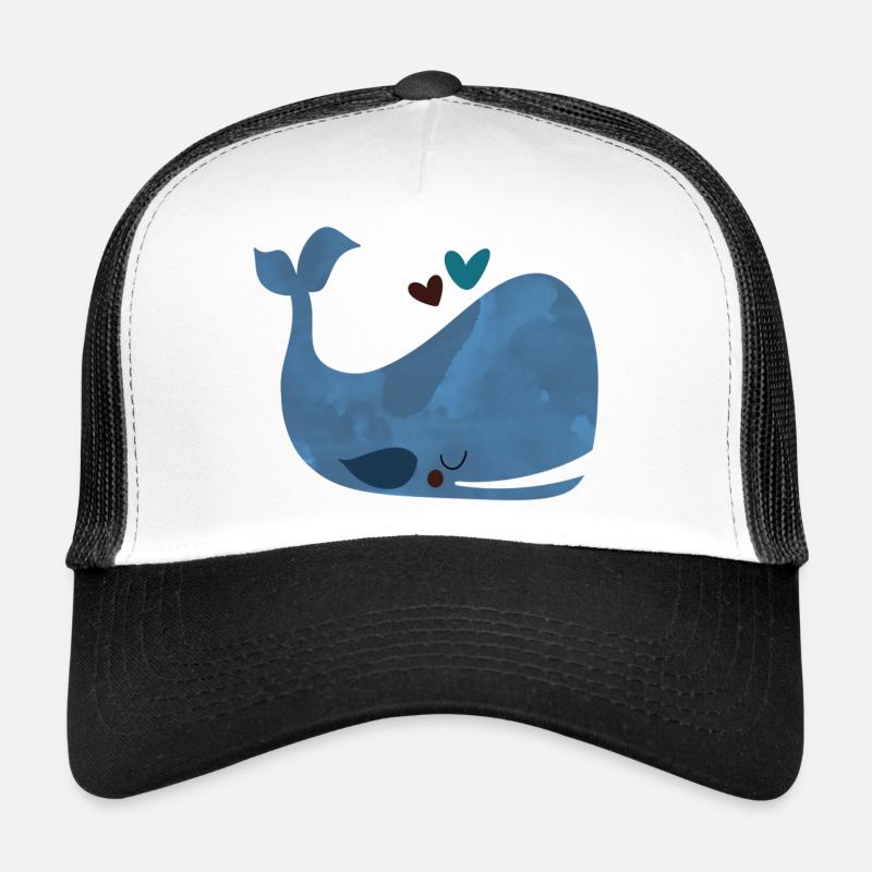 Blue Whale Bliss Trucker Cap