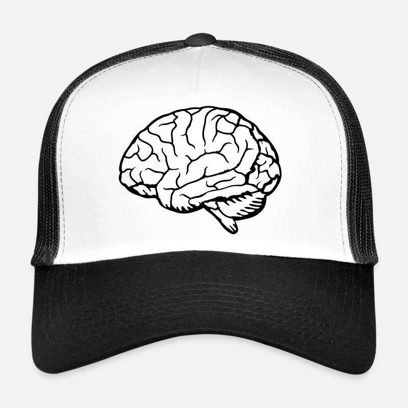 Anatomie Organe cérébral Casquette trucker 