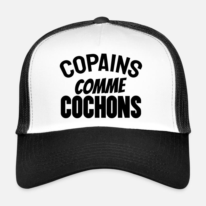 copains comme cochons Casquette trucker 
