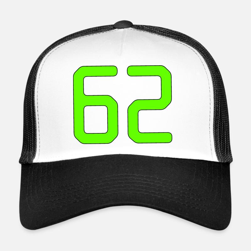 Numéro 62 Casquette trucker 