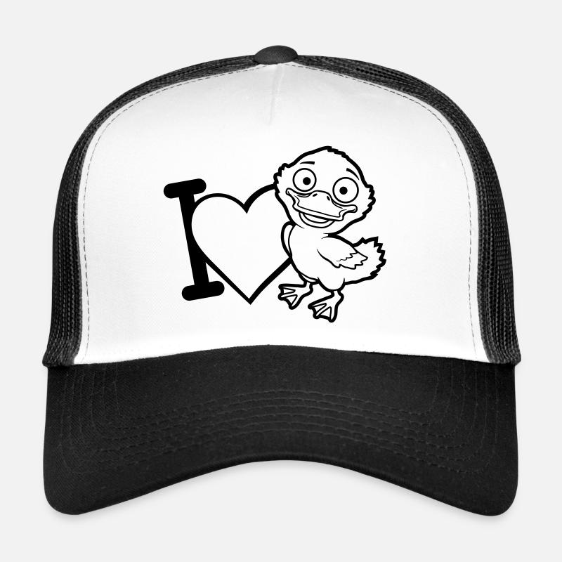 Bande dessinée J’aime les canetons Casquette trucker 