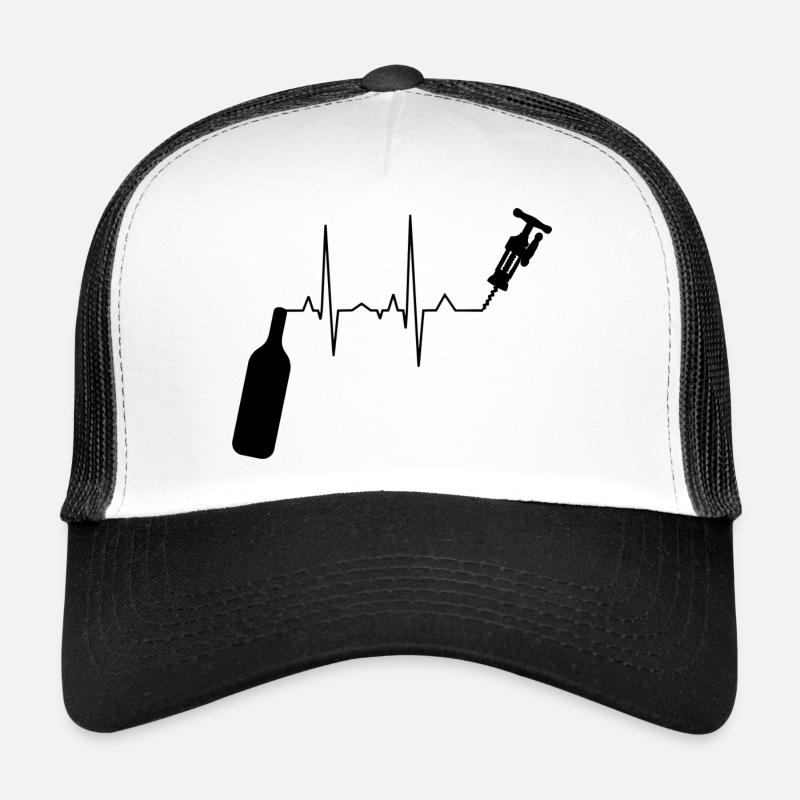 Weintrinker Wein Winzer Weinliebhaber Idee Trucker Cap