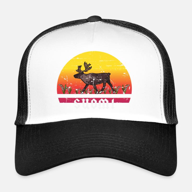 Vacances en Finlande Casquette trucker 