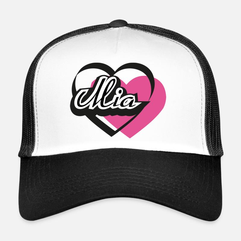 Name Mia Herz Trucker Cap
