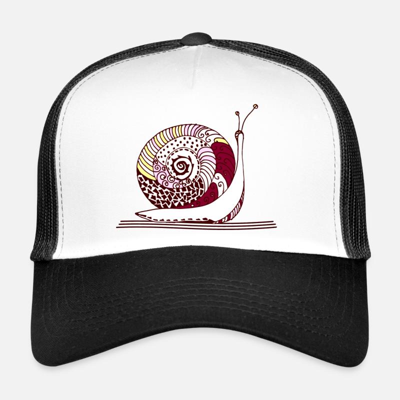 Escargot Casquette trucker 