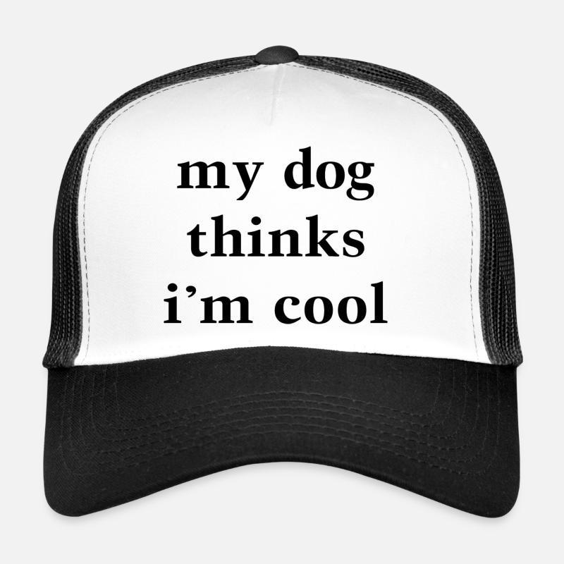Dog dog - Trucker Cap - Weiß/Schwarz