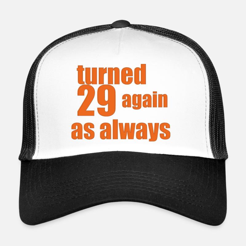 29 à nouveau 2 Casquette trucker 
