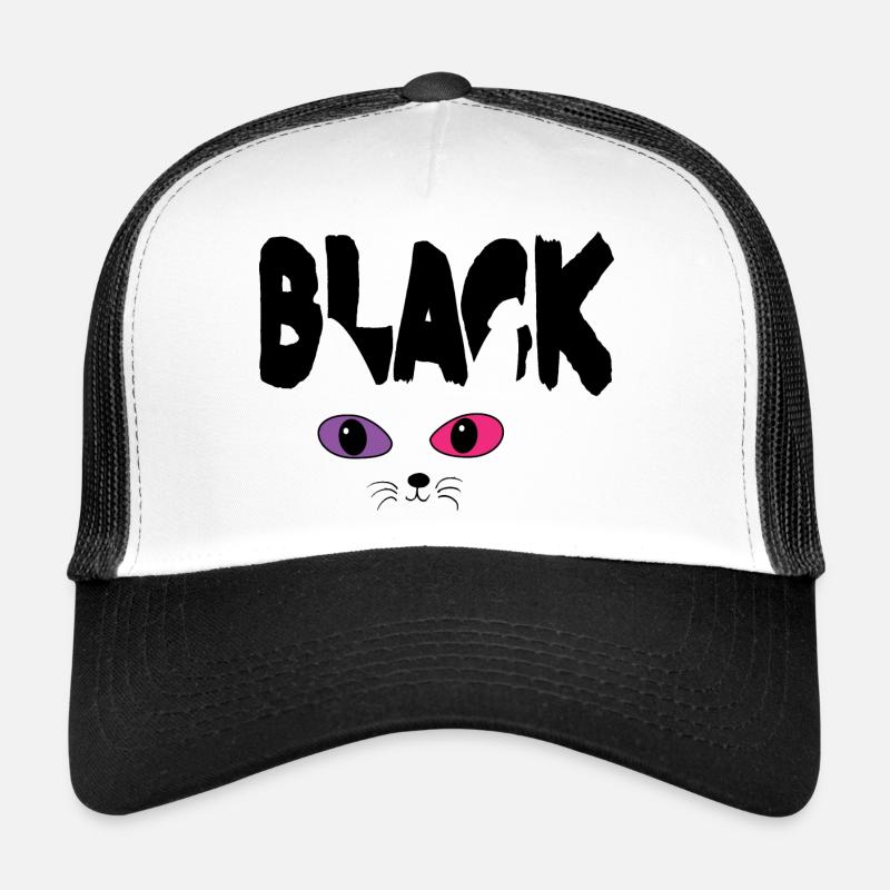 Yeux de chat Casquette trucker 