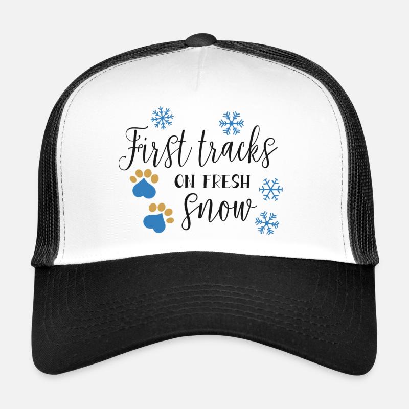 First tracks... Trucker Cap