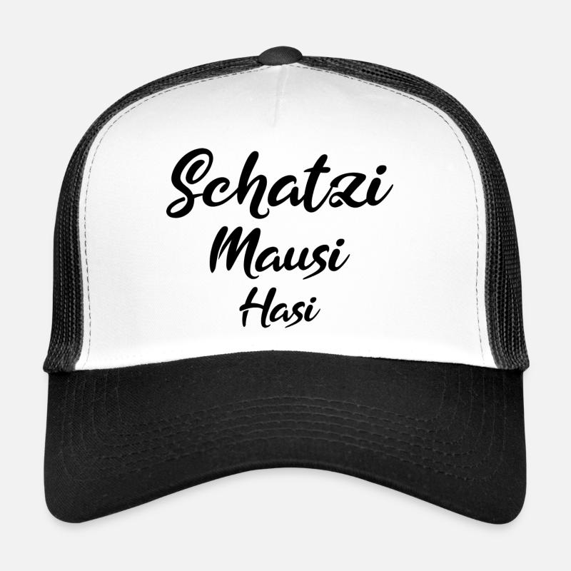 Schatzi Mausi Hasi black Trucker Cap