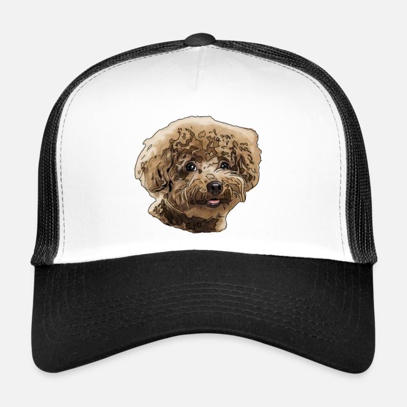Caniche Casquette trucker 