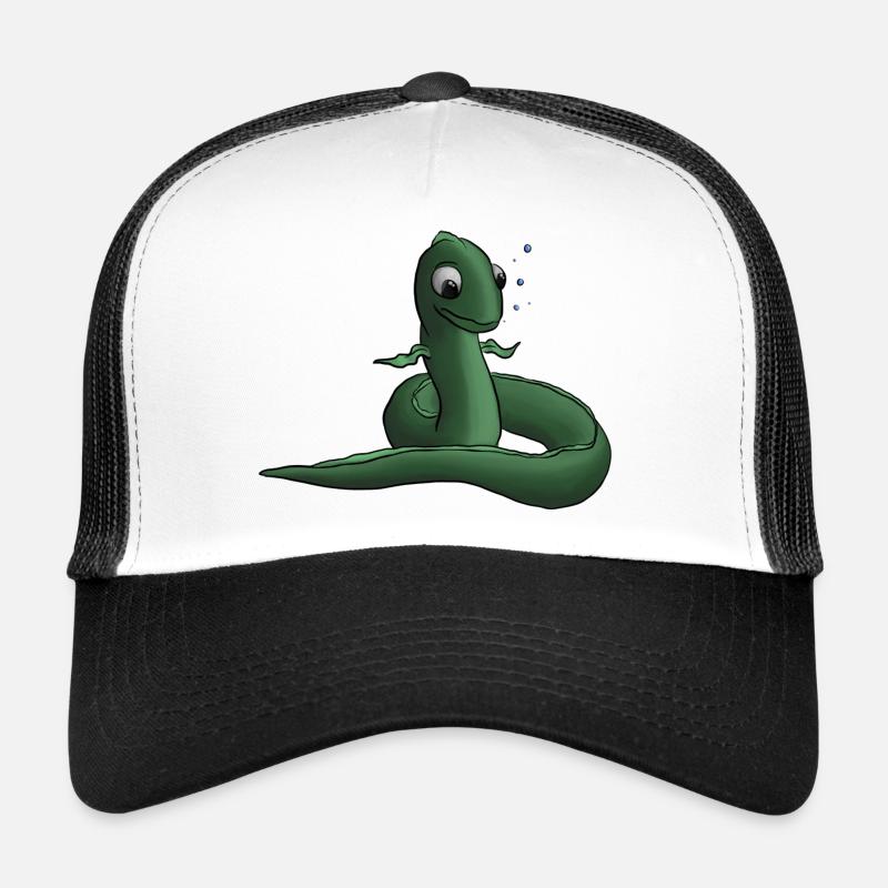 Egal Aal - machste nix - Trucker Cap - Weiß/Schwarz
