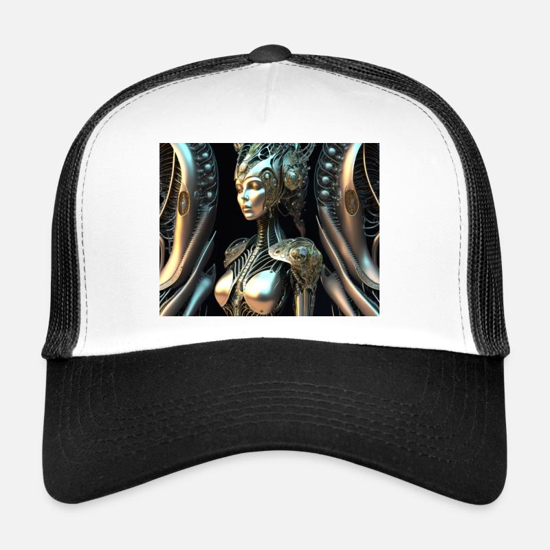 Femme abstraite Casquette trucker 