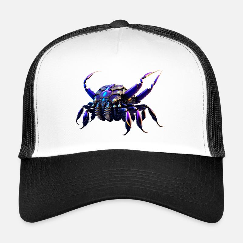 Crabe robot Casquette trucker 