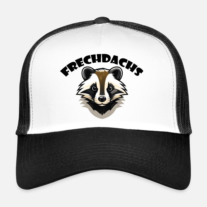 Frechdachs - Trucker Cap - Weiß/Schwarz