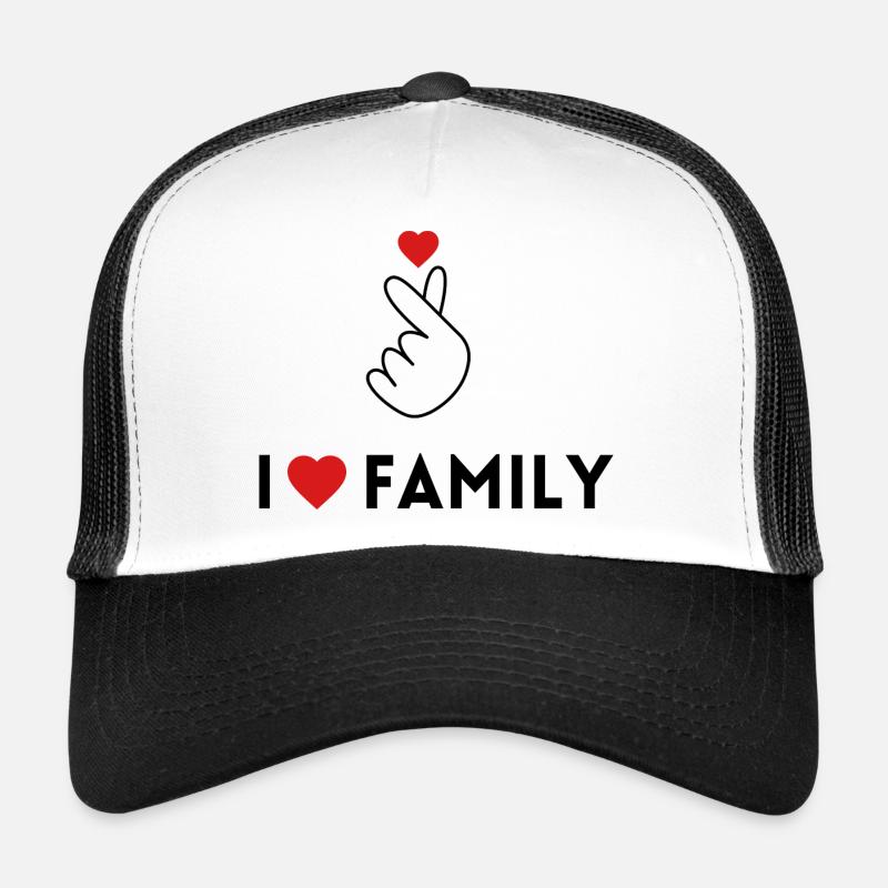 Ich liebe Familie Trucker Cap