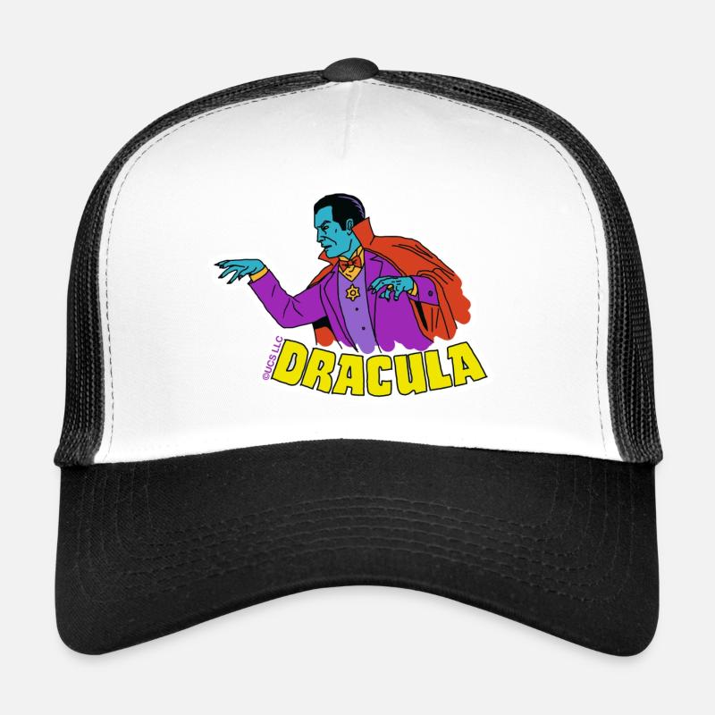 Universal Monsters Dracula - Trucker cap - hvid/sort
