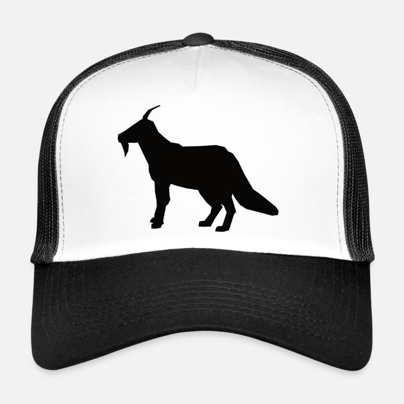 Wolfga - L’hybride du loup et de la chèvre Casquette trucker 