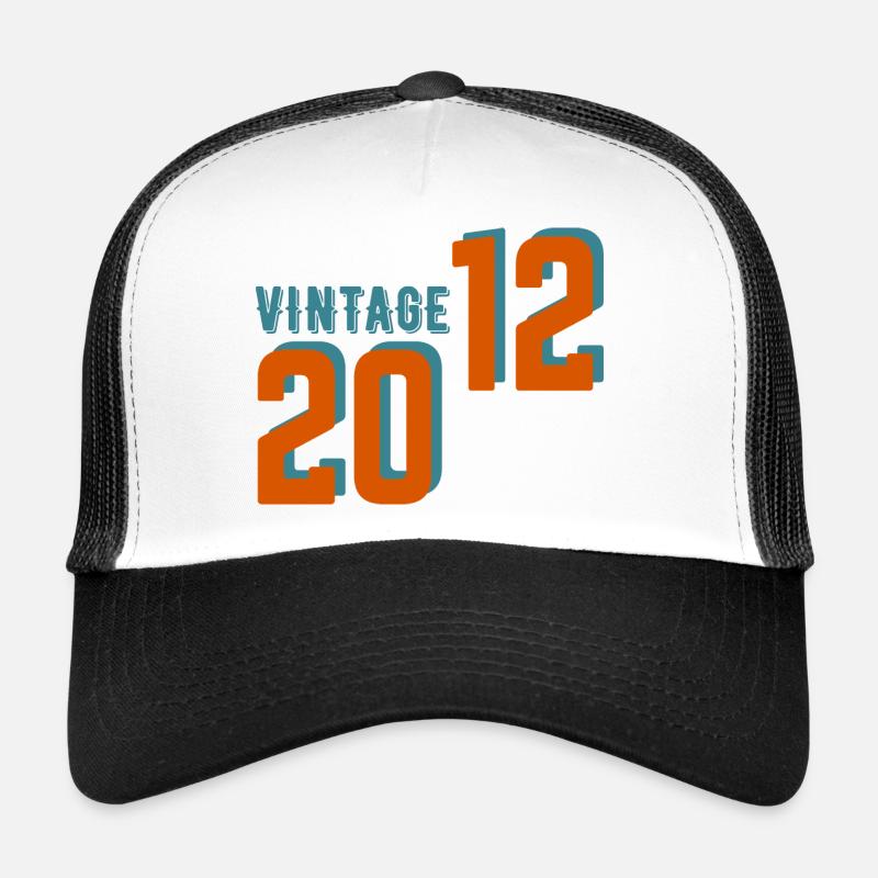 Vintage Retro 2012 Trucker Cap