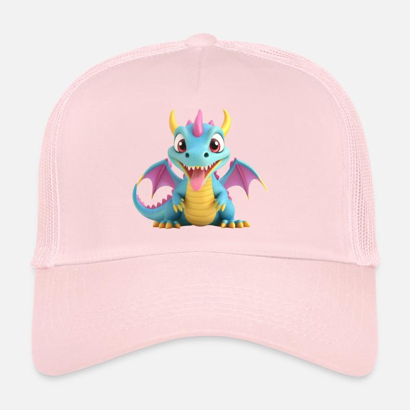 Drachen Monster Trucker Cap