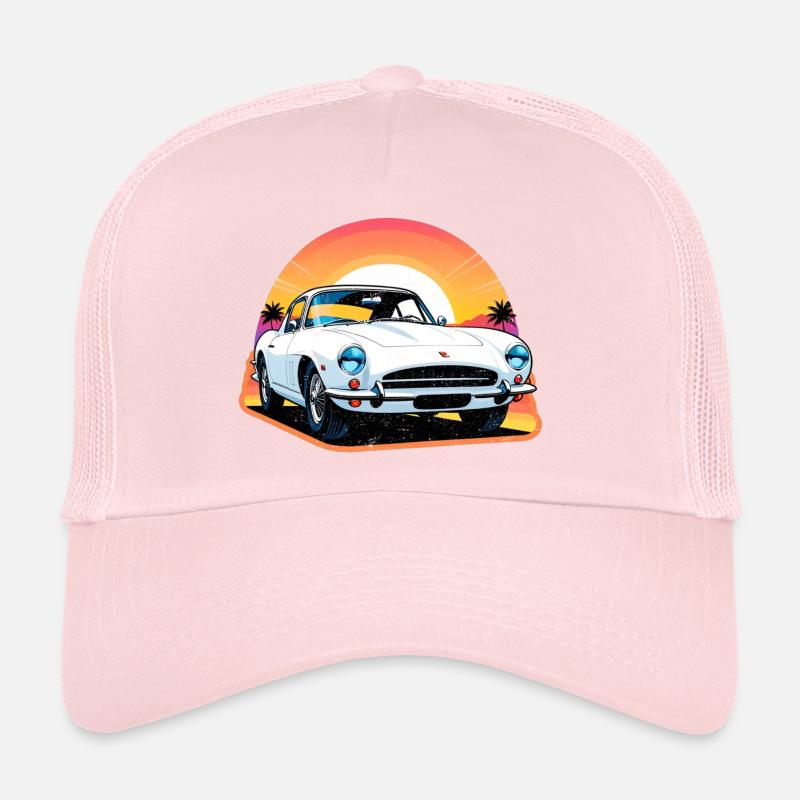 Oldtimer Sonnenuntergang Trucker Cap
