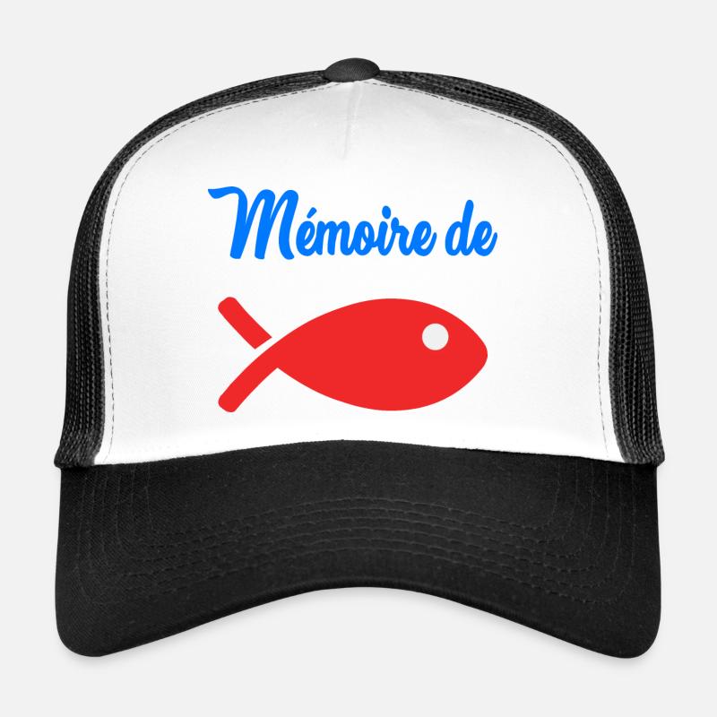 FISH. MEMORY. HUMOR Trucker Cap