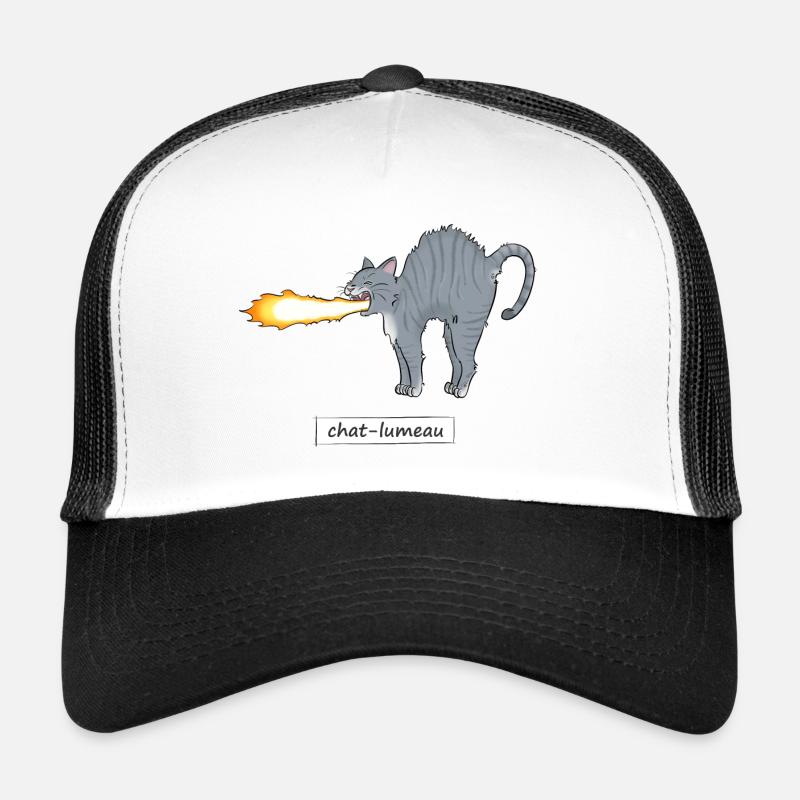 Chat-lumeau Casquette trucker 